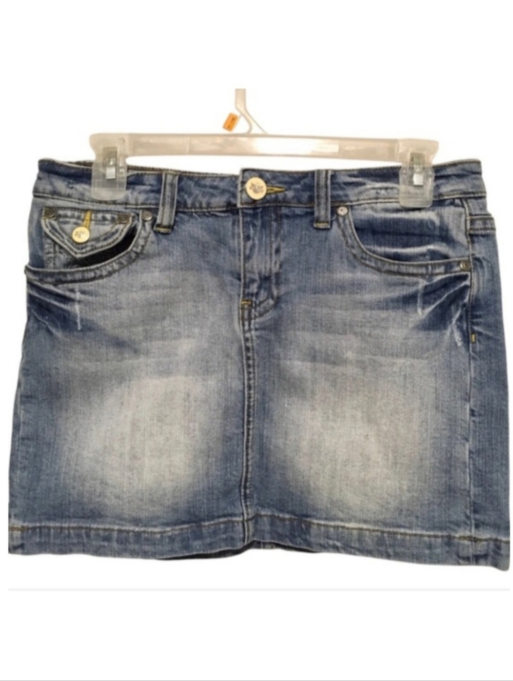Denim Mini Skirt